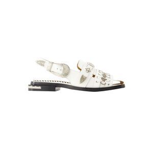 Aj1312 Sandals - Toga Pulla - Leather - White